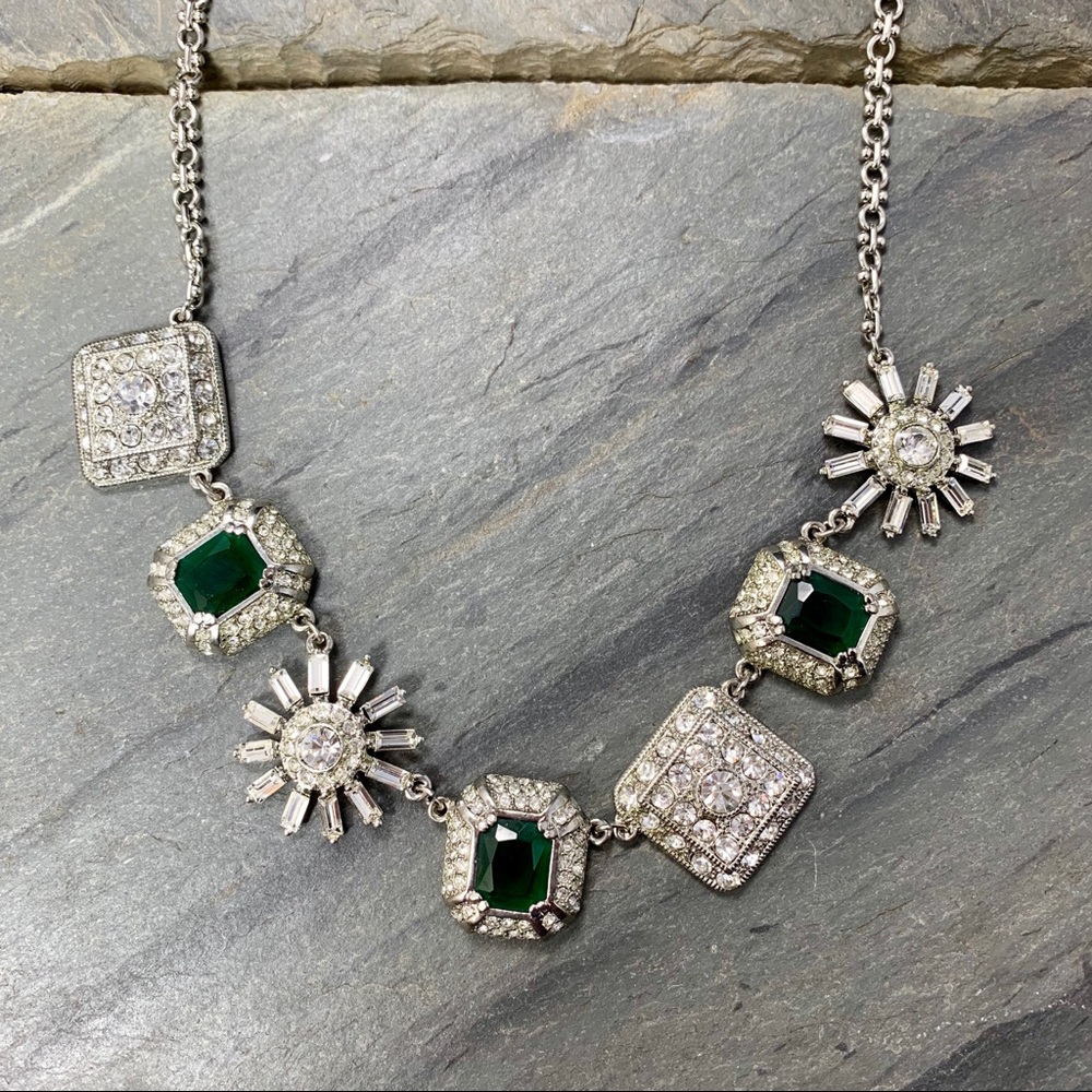 F4-67 Carolee/Necklace/Pave/Statement/Authentic